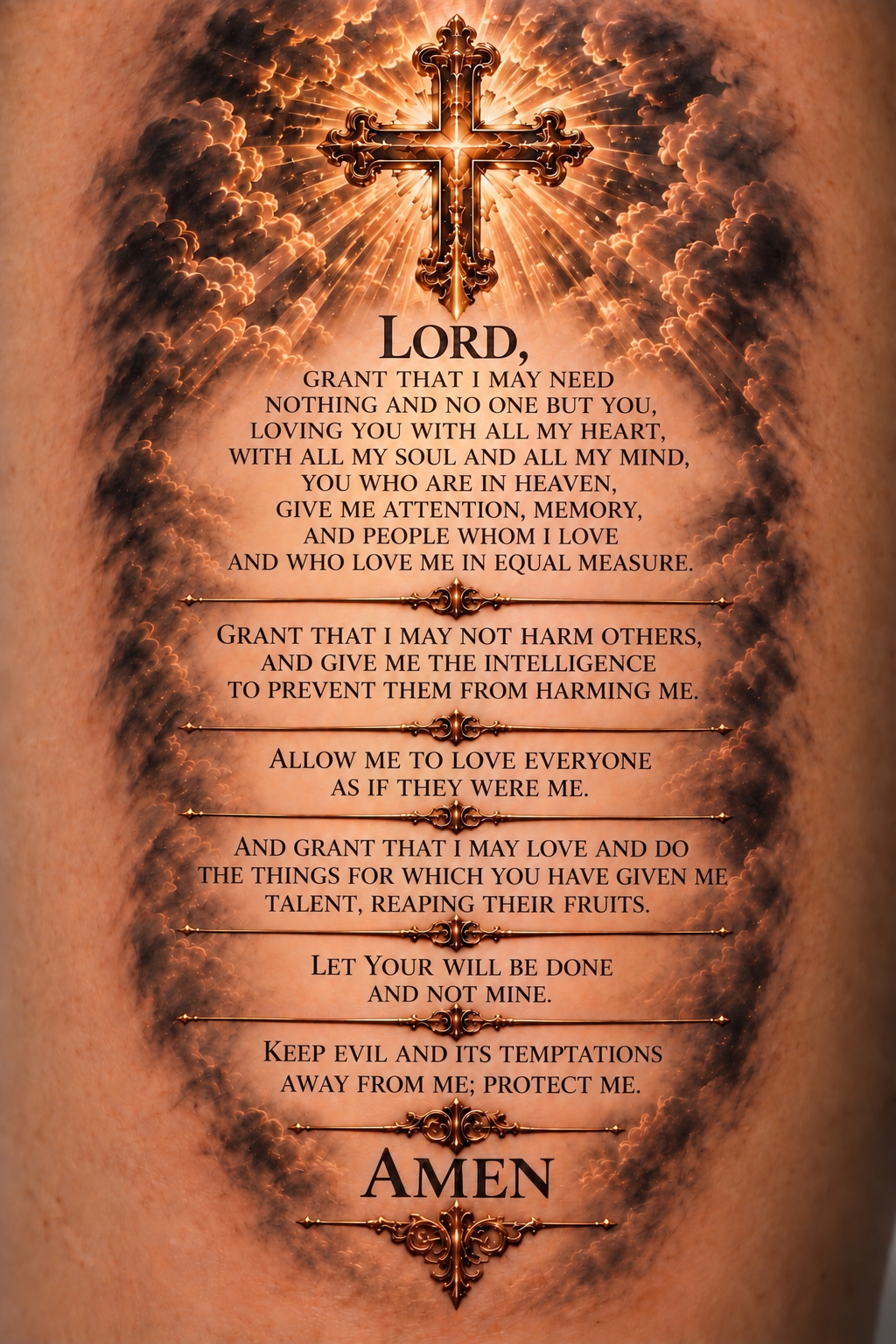 Societas Felicitatis special prayer